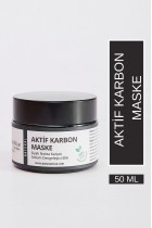 Aktif Karbon Siyah Nokta Temizleyici Maske 50 Ml Aydınlatıcı ve Arındırıcı Yüz Maskesi