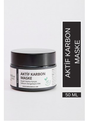 Aktif Karbon Siyah Nokta Temizleyici Maske 50 Ml 