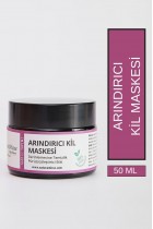 Arındırıcı Kil Maskesi 50 Ml Siyah Nokta Karşıtı- Derinlemesine Temizlik- Gözenek Sıkılaştırıcı