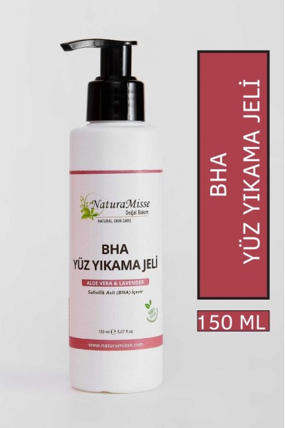 BHA Yüz Yıkama Jeli 150 Ml (Salisilik Asit) Akne- Siyah Nokta karşıtı Günlük Yüz Temizleyici