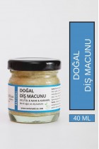 Doğal Diş Macunu 40 Ml Bentonit Kil- Nane Yağı- Misvak Özlü Diş Beyazlatıcı & Diş- Ağız Bakımı