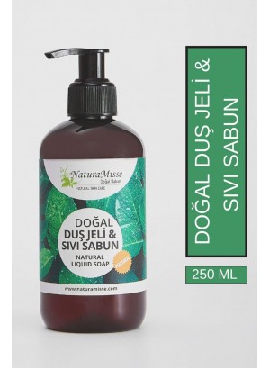 Doğal Duş Jeli & Sıvı Sabun 250 Ml 