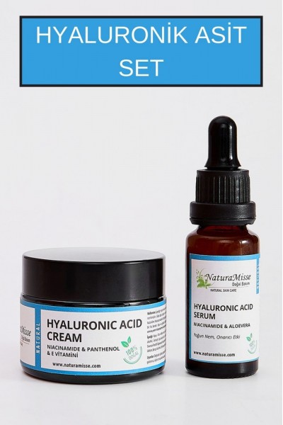 Hyaluranic Asit Krem 50 Ml Hyaluranic Asit Serum 20 Ml Yoğun Nemlendirici Kırışıklık Karşıtı Set