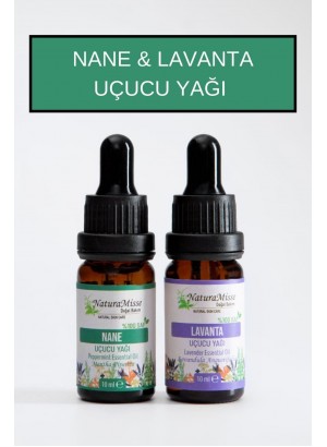 Lavanta Uçucu Yağı 10 Ml Nane Uçucu Yağı 10 Ml