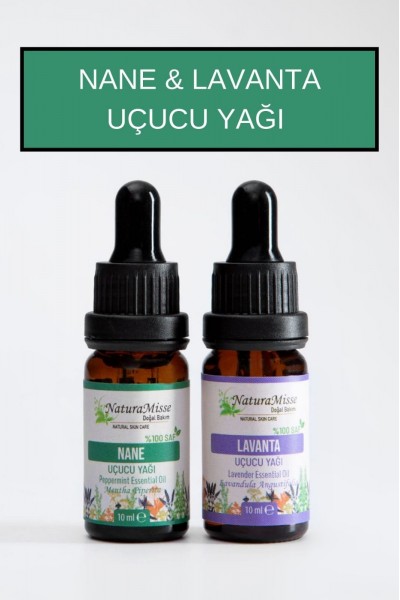 Lavanta Uçucu Yağı 10 Ml Nane Uçucu Yağı 10 Ml