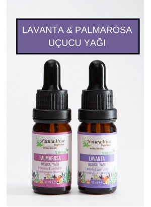 Lavanta Uçucu Yağı 10 Ml Palmarosa Uçucu Yağı 10 Ml