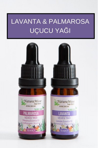 Lavanta Uçucu Yağı 10 Ml Palmarosa Uçucu Yağı 10 Ml