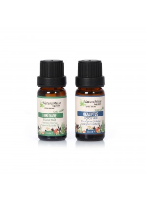 Nane & Okaliptüs Uçucu Yağı Aromaterapi (2x10 Ml)