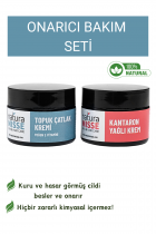 Onarıcı Bakım Seti Kantaron Yağlı krem 50 Ml Ve Topuk Çatlak Kremi 50 Ml