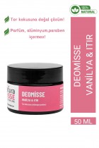 Doğal Koltuk Altı Kremi 50 Ml DEOMİSSE (VANİLYA-ITIR) Ter Kokusuna Karşı-Mükemmel Etki