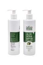 2 Adet Aloe vera Özlü & Keratinli Doğal Şampuan 660 Ml